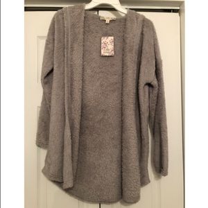 Pink Republic Gray Cardigan